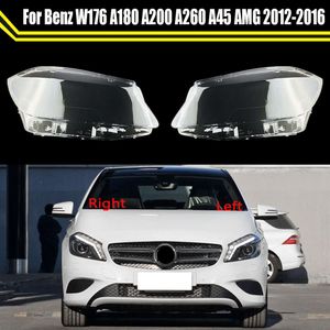 Auto Transparante Lampenkap Caps Koplamp Cover Glas Lens Shell voor Mercedes-benz W176 A180 A200 A260 A45 AMG 2012 ~ 2016