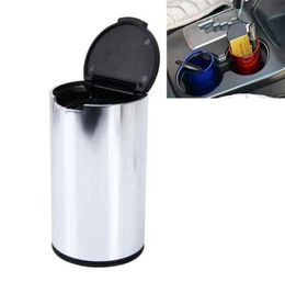 Auto Trash Bin Auto Waste Bin Portable Vehicle afval kan vuilnisbak vuilnisbak afval voor auto -asbakauto -accessoires232C1001721