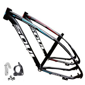 Auto Truck Rekken 2627.529 inch Mountainbike frame Aluminiumlegering fietsframe Schijfrem frame met staarthaak fietsframe mtb frame 230621