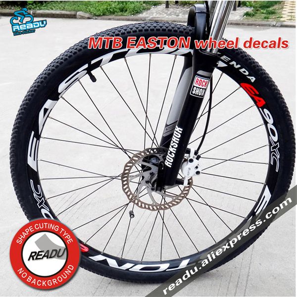 Supports de camion de voiture EA90XC, ensemble de roues, autocollants de vélo 26 27529 pouces, jantes de montagne, autocollants réfléchissants y230823