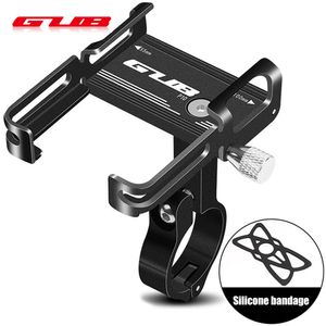 Racks de camions de voitures GUB P10 Bike Phone Support du support en aluminium Motorcycle en alliage Motorcycle de vélo de support Clip de guidon pour 55100mm 230811