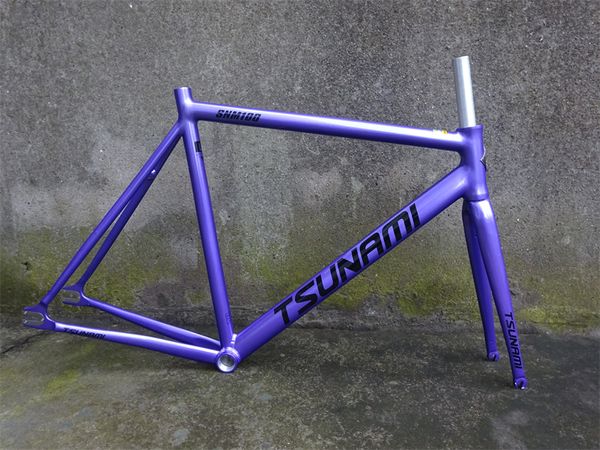 Racks de camiones de automóviles Tsunami SNM100 ENGRANACIÓN FIJA DE MARCA FIJA 700C Bife y horquilla de 49 cm 52 cm 55cm 58 cm Bicicleta de alta calidad de velocidad 230206