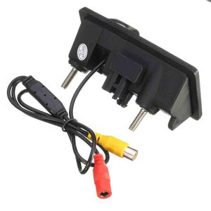 Freeshipping Manija del maletero del coche Cámara de marcha atrás del vehículo CCD Vista trasera Cámara de respaldo para Audi A4 A6 A8L S5 Q3 Q5 Visión nocturna a prueba de agua