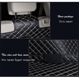 tapis de coffre de voiture pour Jeep Grand Cherokee Renegade Compass All Weather Staterproof Cargo Liner Boot Carpets