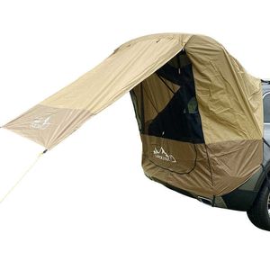 Tente de coffre de voiture SUV pare-soleil abri de soleil tente tente arrière étanche à la pluie camping-car Simple pour auto-conduite Tour Barbecue Camping Y0706