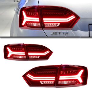 Tuning auto Fanali Posteriori Per VW Jetta MK6 2011-2014 Luci di Coda Lampada Posteriore Segnale LED Retromarcia Luci di Parcheggio