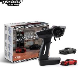 Car Turbo Racing 1:76 C75 Full proportionnel 75mAh Lipo RTR ONROAD RC TOY TOY P21 2,4 GHz 4ch Remote Contrôle pour enfants Gift