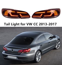 Auto Richtingaanwijzer Hoofd Licht voor VW CC LED Achterlicht 2013-2017 Achter Running Brake Reverse Automotive Accessoires
