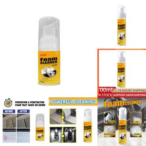 Auto Upgrade 30/100ML Multifunctionele Schuimreiniger Leer Schoon Wassen Auto-interieur Thuis Wassen Onderhoud Oppervlakken Spray Schuimreiniger