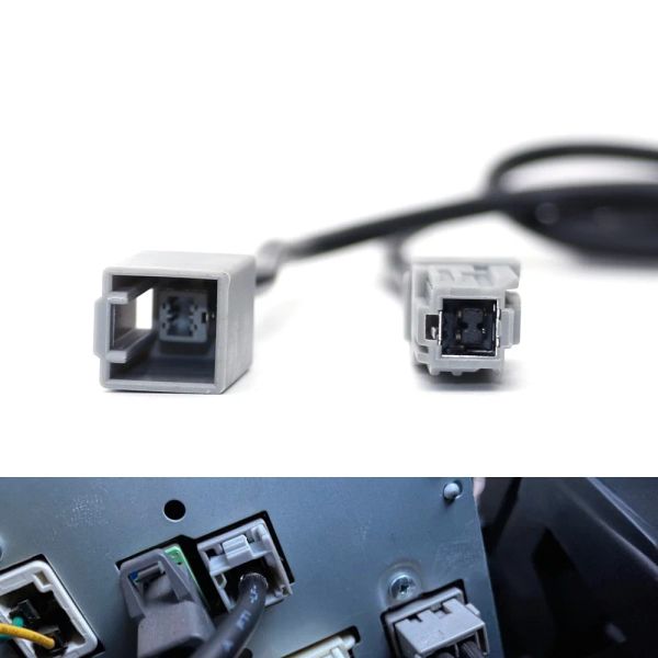 Adaptateur de connecteur de câble de fiche USB Car USB pour Toyota Camry Reiz RAV4 pour Mazda CX-5 CD Radio AUX Audio Media Data Wire