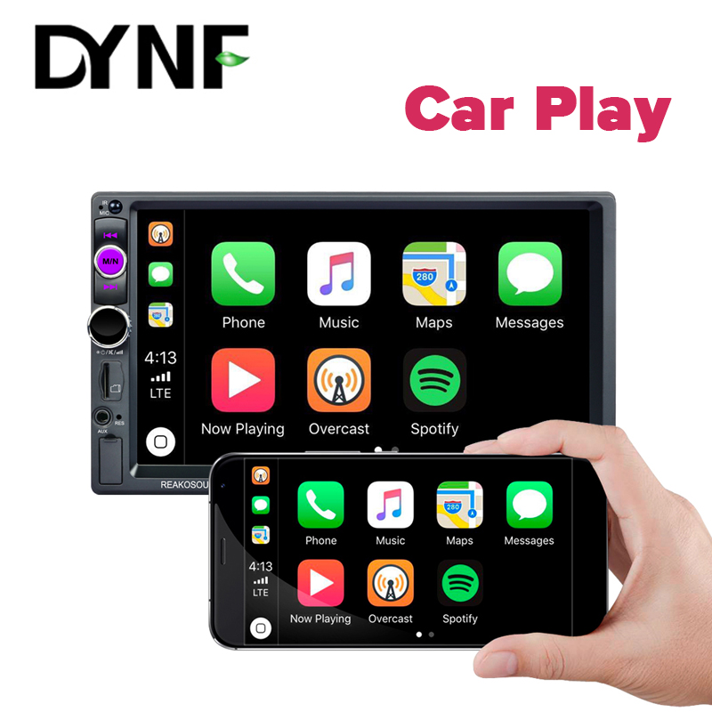 Car Video 7inch Full Touch Screen Mirrorlink Car Play Android Auto Radio Bluetooth FM USB AUX Mp5 Player