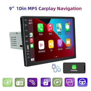 Car Video 9'' 1 Din Stereo Radio 9008CP Carplay Navigation Android Auto HD Touch MP5 Player Mirror Link FM Bluetooth Mul285m