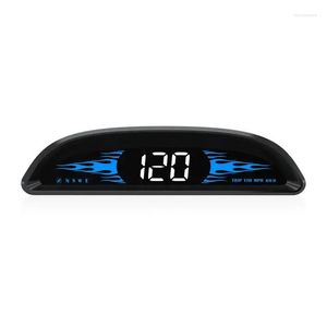 Auto Video Digitale Hud Snelheidsmeter Draagbare Monitor Universele Gps Heads-Up Display Met Mph Snelheid Drop Levering Auto's Motoren Dhvl9