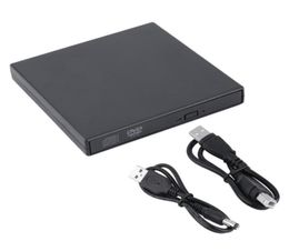 Vídeo del coche DVD ROM externo Unidad óptica USB 20 CDDVDROM CDRW reproductor quemador delgado lector portátil grabadora portátil para Laptop3132570