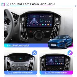 Unité de tête Android à écran tactile vidéo de voiture pour Ford FOCUS 2012-2017 lecteur Dvd système Gps Multimedia2292