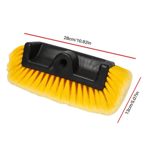 Brosse de lavage de voiture tête pour détailler les véhicules à laver, les bateaux, les VR, les VTT ou les voitures hors route, les poils super doux pour la résistance à gratter