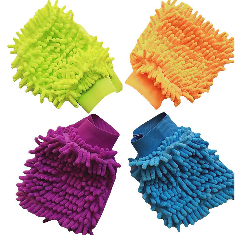 Car Wash Gloves Cleaning tool Chenille Soft Thick hand sanitizer Moto Car Details Sponge Details Cleaning brush cloth