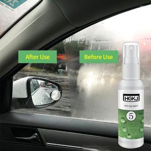 Solutions de lavage de voiture Agent antibuée de 20 ml, liquide de pulvérisation anti-brouillard imperméable et anti-pluie pour vitres avant, accessoires d'outils de nettoyage anti-brouillard