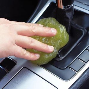 Solutions de lavage de voiture Gel de nettoyage Slime Super propre boue argile ordinateur portable clavier outil collant dépoussiéreur colle pour évent