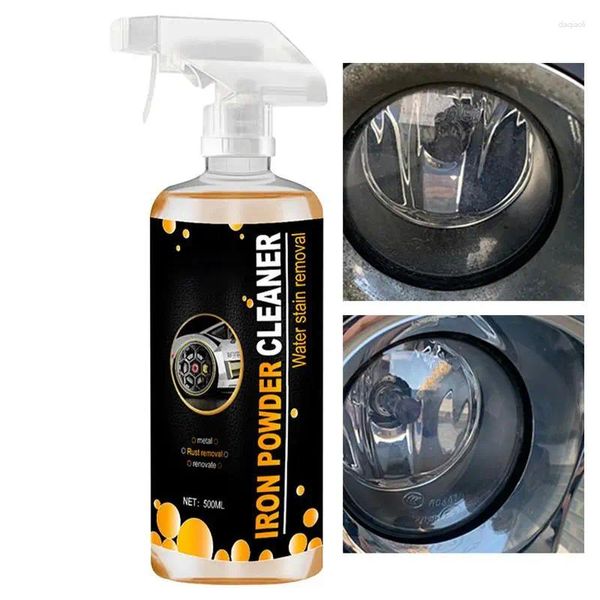 Soluciones de lavado de autos Remopador de hierro Rust Cubo preventivo 500 ml Atención exterior Polvo de freno de freno