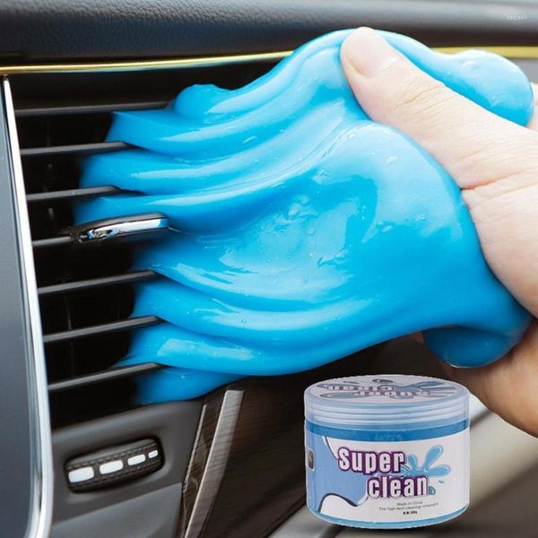 Solutions de lavage de voiture clavier ordinateur universel cristal magique poussière mastic Gel de nettoyage Slime pour appareils électroniques