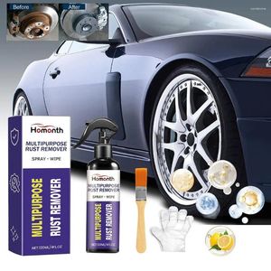 Soluciones de lavado de autos Multipureze Rusts Rustspraver Spray Metal Cleaning Super Cleaner Pintura Polvo Mantenimiento de hierro S7S0