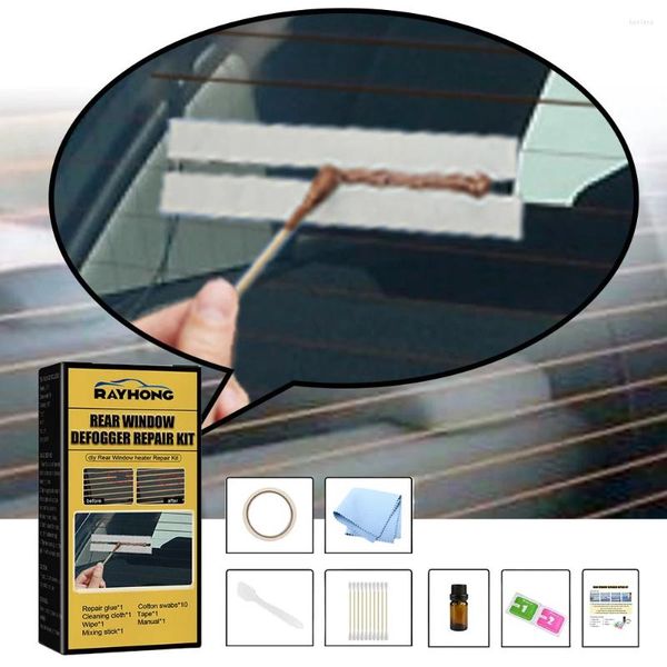 Solutions de lavage de voiture Kit de réparation de la fenêtre arrière