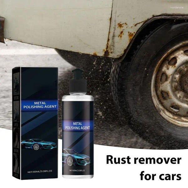 Solutions de lavage de voitures Rust Remover for Metal Repulation Agent Nettoyer 100 ml