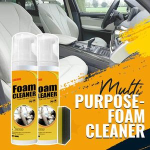 Car Washer 100ML Multi-Purpose Foam Cleaner Leather Clean Wash Automoive Interior Home Maintenance Surfaces Spray