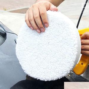 Auto Wasmachine 8 Stuks 9 10 Inch Microfiber Polijstmachine Pad Wasbuffer Waxen Mouw Motorkap Polijsten Kap Voor Huis schoonmaken Accessoires Dro Dhbsv