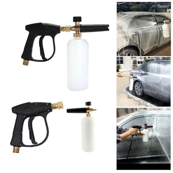 Laveuse de voiture Auto fournit des outils Portable pièces à haute pression générateur de mousse pour le lavage lavage savon Lance vaporisateur Jet bouteille