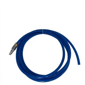 Arandela de coche Manguera de PU 3M Tubo de aire neumático Tubo de poliuretano 5 8MM Herramientas de compresor con conector rápido azul