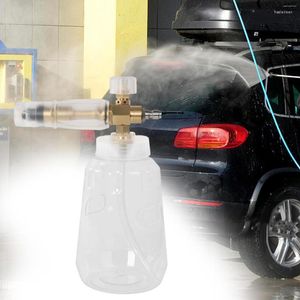 Lave-auto neige mousse Lance bouteille professionnelle haute pression 1000ml pompe pour le lavage des vitres automobile détaillant le nettoyage de la maison