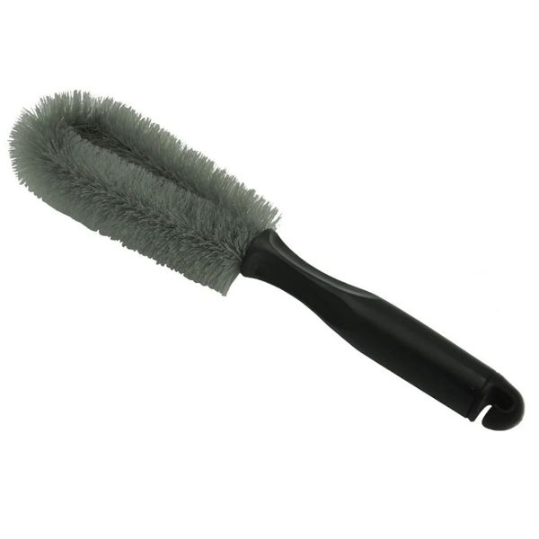 Brosse de roue de voiture Brosse de nettoyage des pneus outils de la voiture à épurateur pour épuroute plus nettoyant manche roues camion de moto