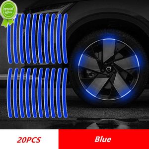 Auto Wheub Reflecterende strepen Deurveiligheidsopening Waarschuwing Sticker Tape Auto achter Waarschuwing Reflecterende tape Auto -accessoires