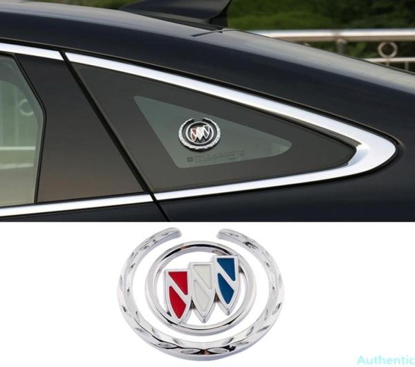 Autocollant d'insigne de fenêtre de voiture pour Buick Avenir Lacrosse Riviera Regal GS GL6 GL8 Envision Lesabre Velite Verano emblème décalcomanie Decor9800383