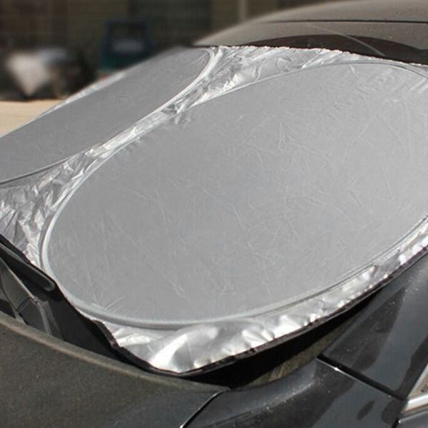 Couverture de pare-brise de voiture pare-soleil Protection UV bouclier voiture style pliant voiture fenêtre pare-soleil pare-brise bloc couverture