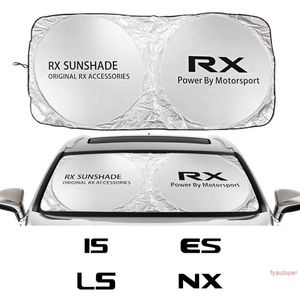 Couverture de pare-soleil de pare-brise de voiture pour Lexus ES RX NX CT200h Fsport LS UX LX GS GX IS accessoires Auto protecteur de pare-soleil Anti UV