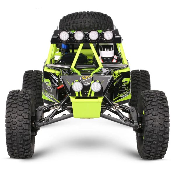 CAR WLTOYS 10428 RC COCHES 2.4G 1:10 Escala 540 Motor cepillado Control remoto Electric Wild Track Warrior CAR COLLA CRIDER ELÉCTRIC