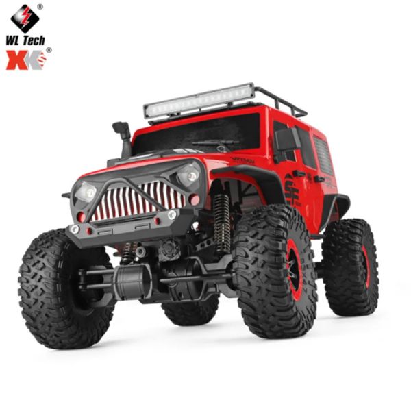 CAR WLTOYS 104311 Jeep 1/10 RC CAR Super Big Crawler 2.4G SUV 4WD SUV cepillado Motor remoto CAR OFROD CAR VS 104009