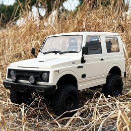Voiture WPL C74 Suzuki Jimny Remote Control Car Simulation 4WD OFF ROAD CALING CAR 2,4g à grande échelle RC Adulte and Children Toy Gift