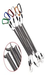 Karabijnhaak AntiLost touw sleutelhanger SubPlier controle vis hang gesp touw sleutelhanger 6 kleuren sterke trekkoord mode sleutelhanger Cha8772050