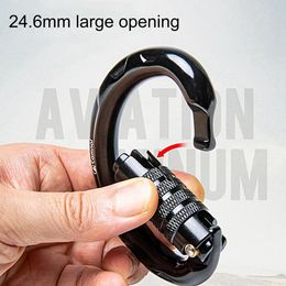 CARABINER Hook universal anti-rust corrosion resistente a la corrosión de alta resistencia juerga de montañismo engranaje de escalón