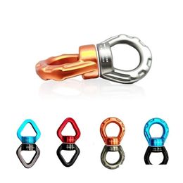 Mousquetons Accessoires Yoga Cardan Anneau Rotatif 30Kn Connecteur Hamac Rotatif Swing Spinner Corde Pivotant 231021 Drop Livraison Dhzch