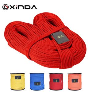 Mousquetons XINDA 6mm diamètre Escalada 10M XINDA professionnel corde d'escalade haute résistance équipement cordon corde de sécurité corde de survie 231005