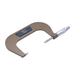 Micromètre de lame de sonde en carbure Micromètre de bord du couteau tranche diamètre extérieur micromètre 0-25 mm 0,01 micromètre annulaire