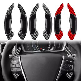 Koolstofvezel Auto stuurwielverschuiving Paddle Extension Shifter voor Volvo V40 V60 S60 XC60 XC90 2014-2017