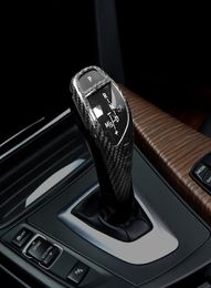 Koolstofvezel Auto Styling Refit Gear Shift Paneel FRAME -stickers Toelsel Knop Toelsel Kopafdekking Sticker voor BMW 3 4 5 7 Series 3GT 5GT X3 7328686