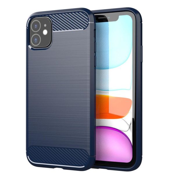 Funda de fibra de carbono para iPhone 11 12 Pro Mini X Xr Xs Max 6 6S 7 8 Plus Funda de teléfono para Samsung S21 S20 Ultra S10 S9 Plus S8 Note 206373318