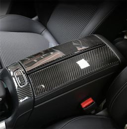 Koolstofvezelcentrum console armleuning doos paneel decoratie stickers voor Mercedes Benz B klasse W247 GLB 2020 interieur accessoires9826952